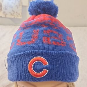 MLB Authentic Blue Knit Beanie